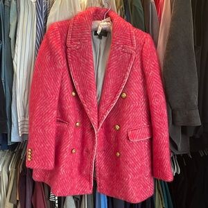 J. Crew wool blend pea coat. New without tags